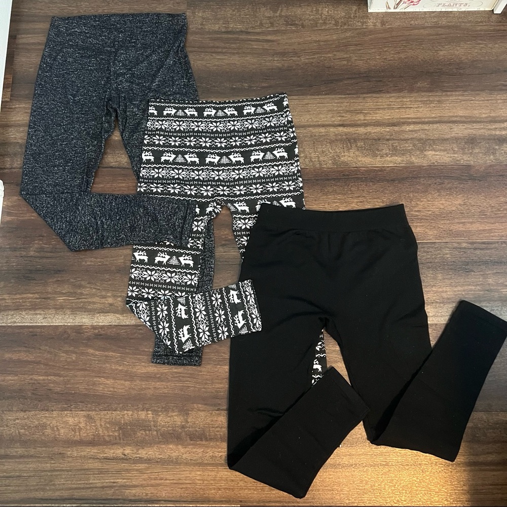GRAY Winter leggings